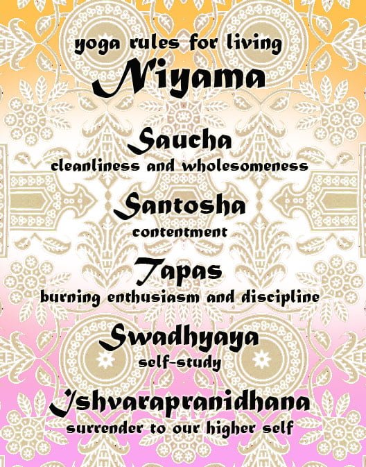 - the purpose of yama and niyama