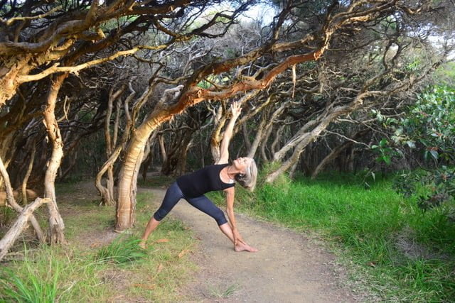 Clouds, Blue Sky, and a New Yoga Blog